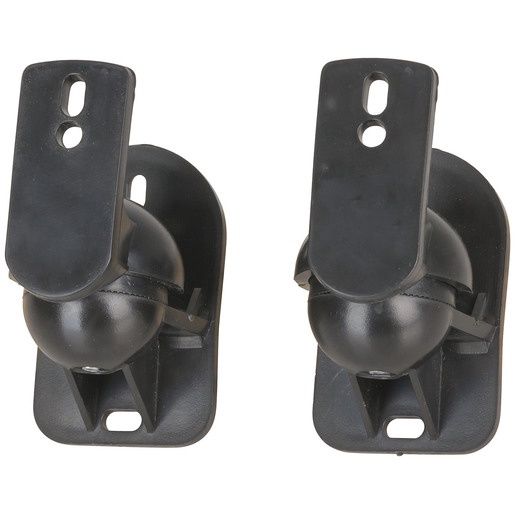 CW2803 BRKT SPKR WALL/CEILING TILT/SWVL PR BLK