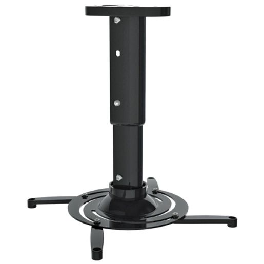 CW2857 BRKT PROJECTOR CEILING UNIV W/ EXT BLK