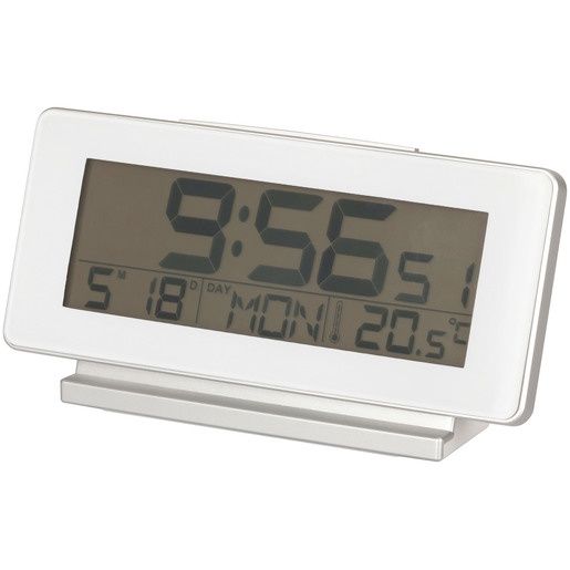 XC0232 - CLOCK LCD DESK ALARM DAY/DATE/TEMP