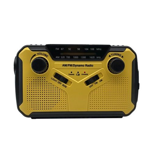 AR1944 - RADIO EMERGENCY W/LED+SOS SIREN