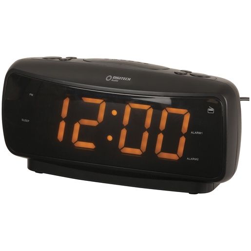 AR1932 - CLOCK LED ALARM RADIO AM/FM 1.8IN 240V