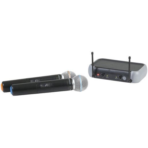 AM4132 - MIC W/LESS UHF 2CH W/ RCVR PSU