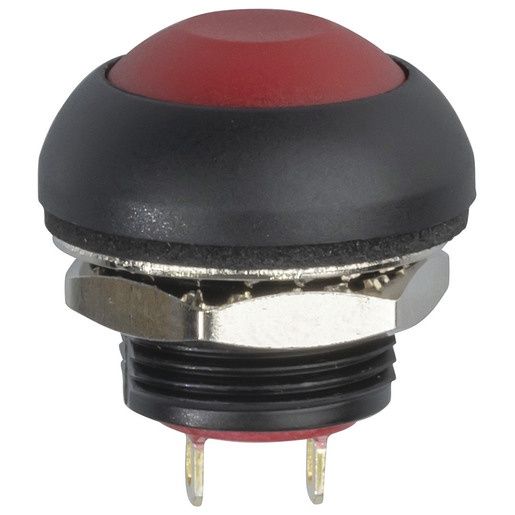 SP0657 - SWITCH PUSH MOM IP67 RED SPST