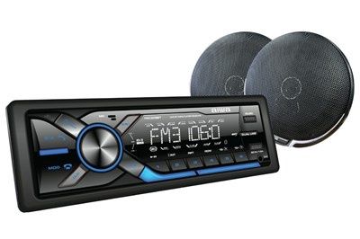 QM4204 - MEDIA PLYR INDASH W/2X SPEAKER AIWA