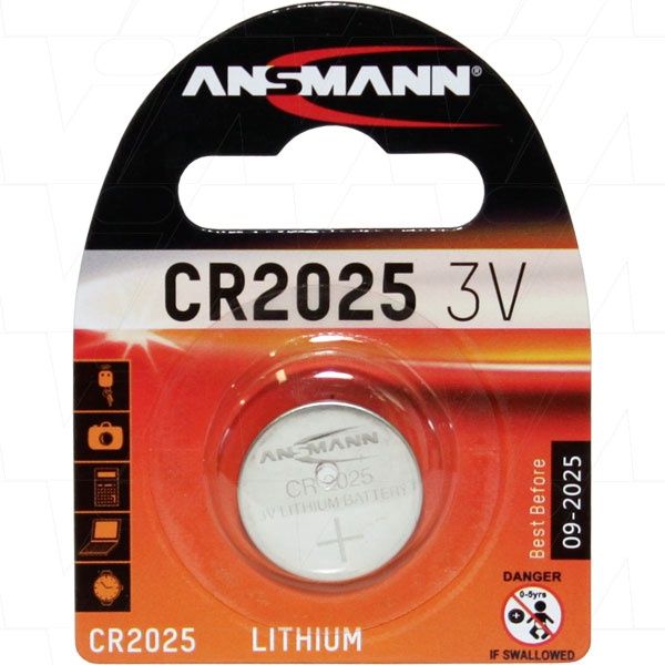 CR2025 Consumer Lithium Battery Coin Cel