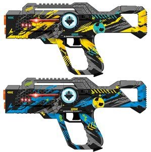 GT4085 GUN BATTLE LASER TAG LRG PK2