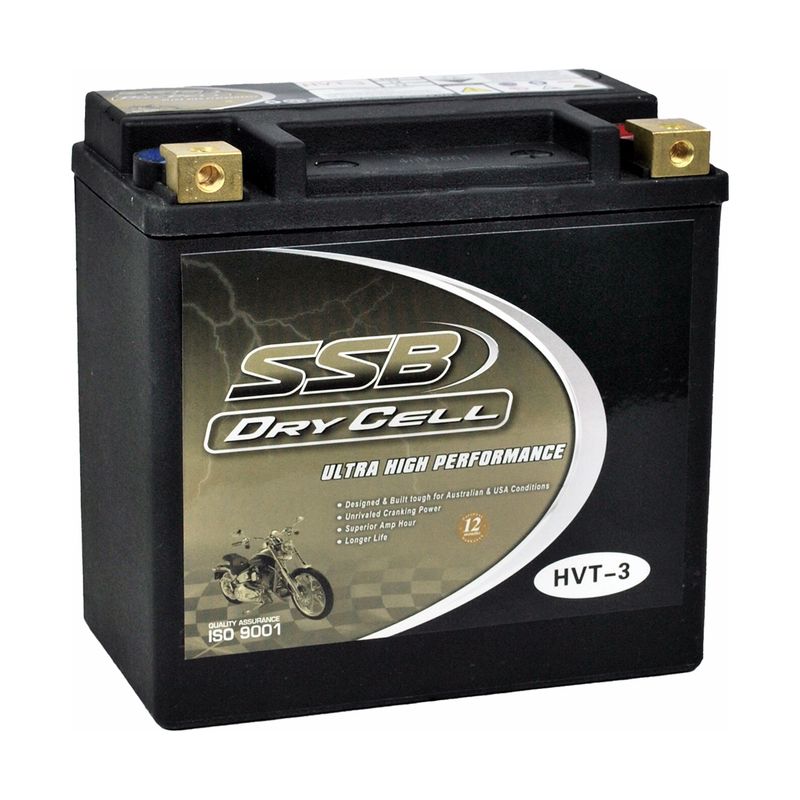 HVT-3 SSB DryCell Motorcycle Battery