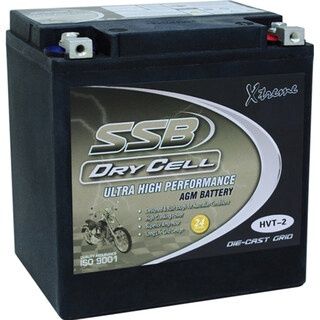 HVT-2 SSB DryCell Motorcycle Battery