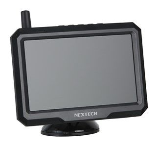 CAM REV W/LESS LCD 5IN IR 12-24V