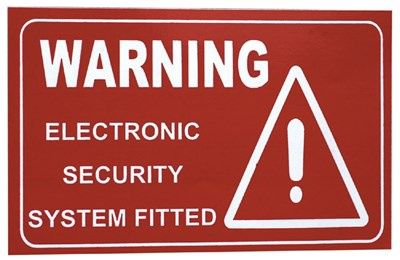 LA5102 LABEL - ALARM LGE