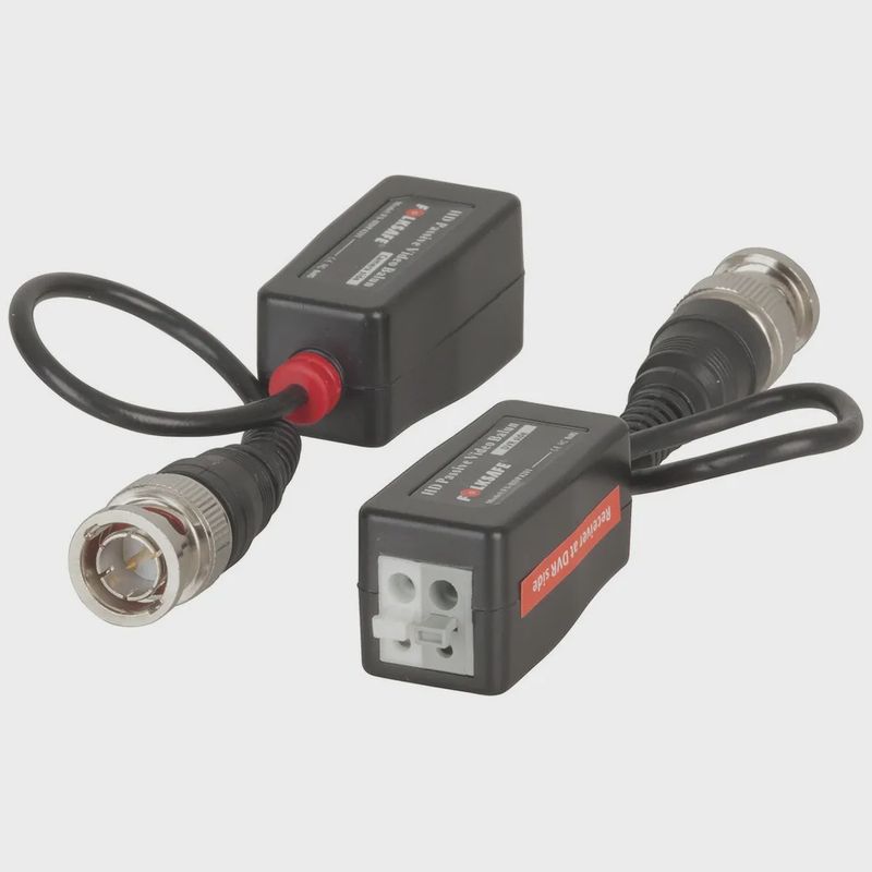 QC3667 BALUN VIDEO AHD BNC CAT5E/6 300M TX/RX