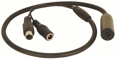 QC3434 MICROPHONE W/AMP SUIT CCTV CAM 12VDC