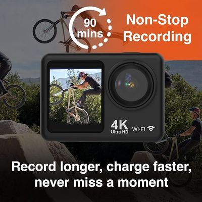 NAVIG8R TREK 4K DUAL ACTION CAMERA