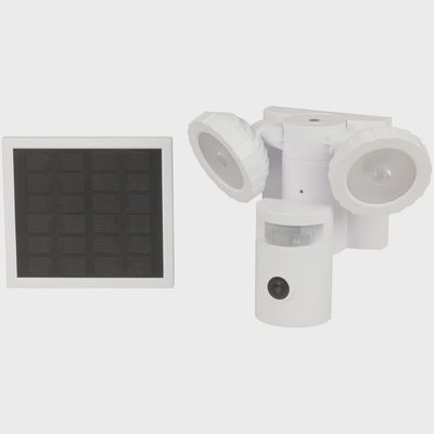 QC8047 CAMERA IP WIFI W/PIR+FLOOD+SOLAR 720P