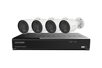 QV5534 NVR KIT 6K 8CH 4X RED/GRN LED CAM 12MP