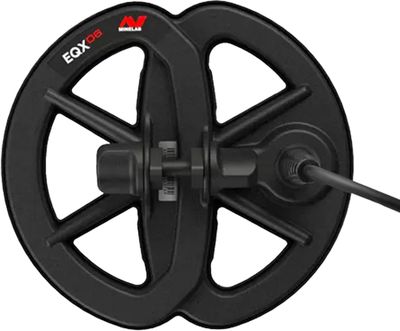Minelab Equinox EQX 06 Double-D 6 inch Smart Coil with Skid Plate for Equinox Series Metal Detectors