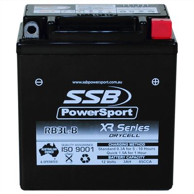RB3L-B SSB XR Series Motorcycle Battery