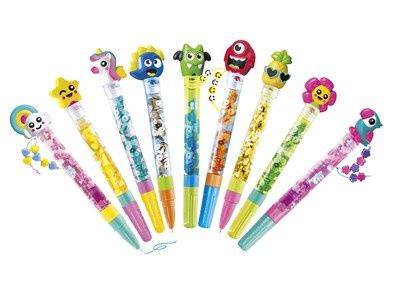 KJ9401 KIT GLITTER PEN SML