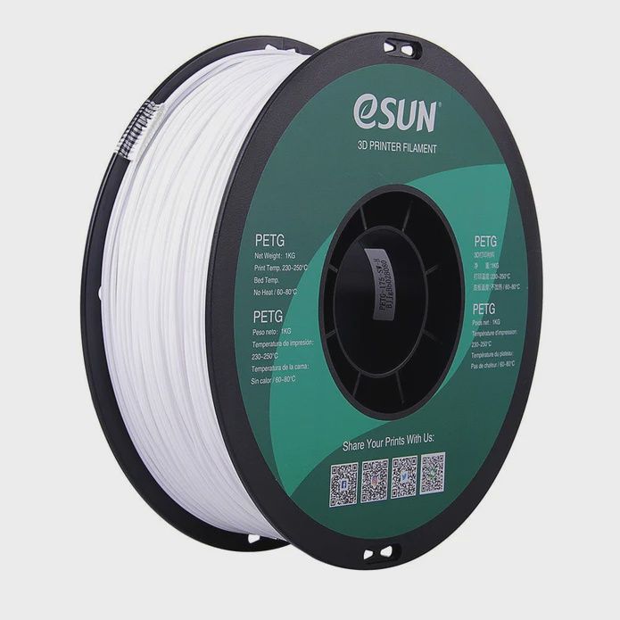 FIL0126  -  PETG SOLID WHITE