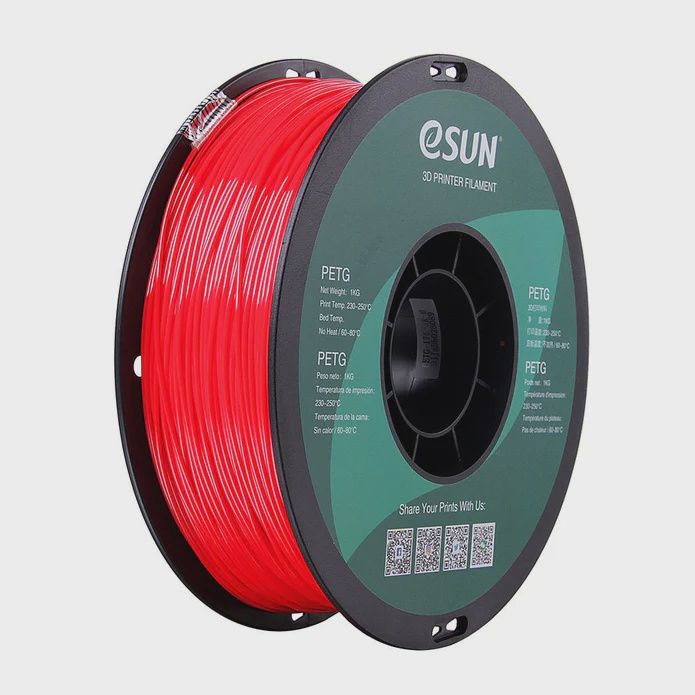 FIL0122  -  PETG SOLID RED