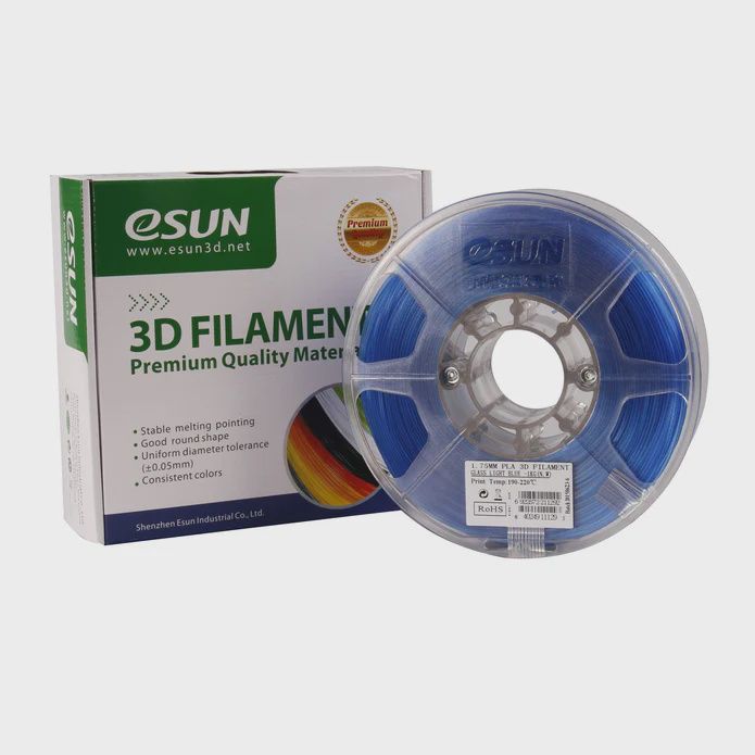 PLA0124  -  PLA GLASS LIGHT BLUE