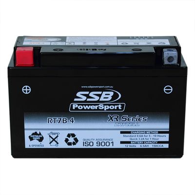 RT7B-4 - High Performance AGM Motorcycle Battery