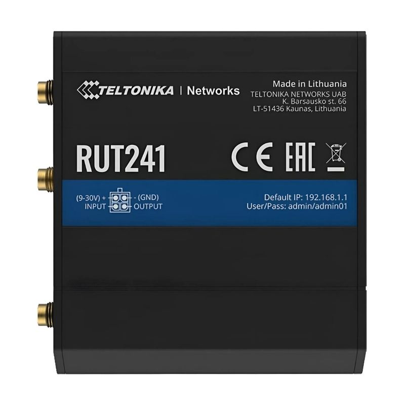 M2M-TE-00057 - TELTONIKA RUT241 COMPACT 3G/4G/5G ROUTER