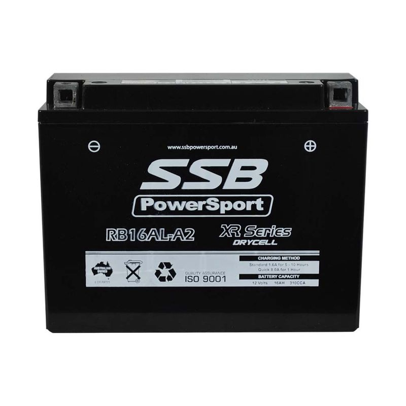 RB16AL-A2 High Performance Motorcycle Battery