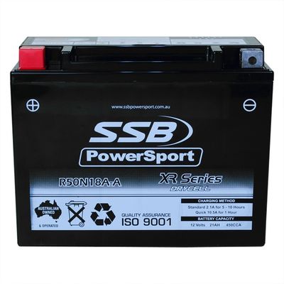 R50N18A-A XR SERIES High Performance AGM Motorcycle Battery