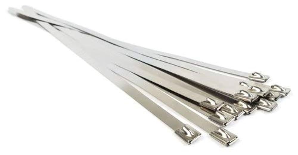 STAINLESS STEEL CABLE TIE PK12 12X300MM