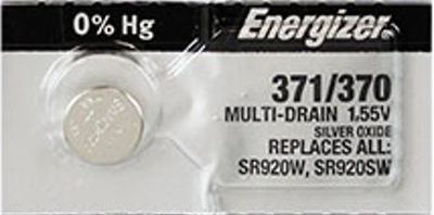371/370TZ 1.55V 34mAh silver oxide watch battery (SR920W, SR920SW)