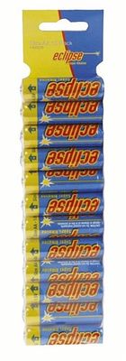 ECLIPSE AA ALKALINE BATTERIES - PACK OF 12