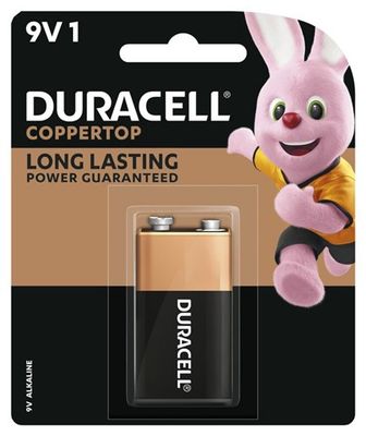 SB3001 - DURACELL COPPERTOP 9V PK1