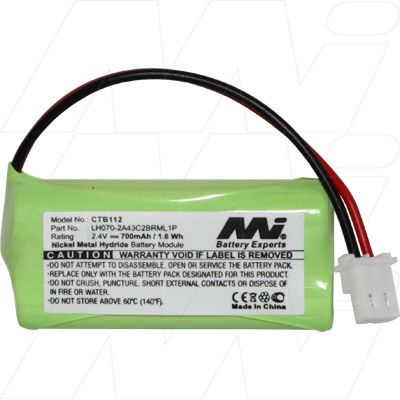 CTB112-BP1 Cordless Telephone Battery