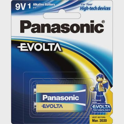 SB2916 - BATT ALK 9V PANASONIC EVOLTA