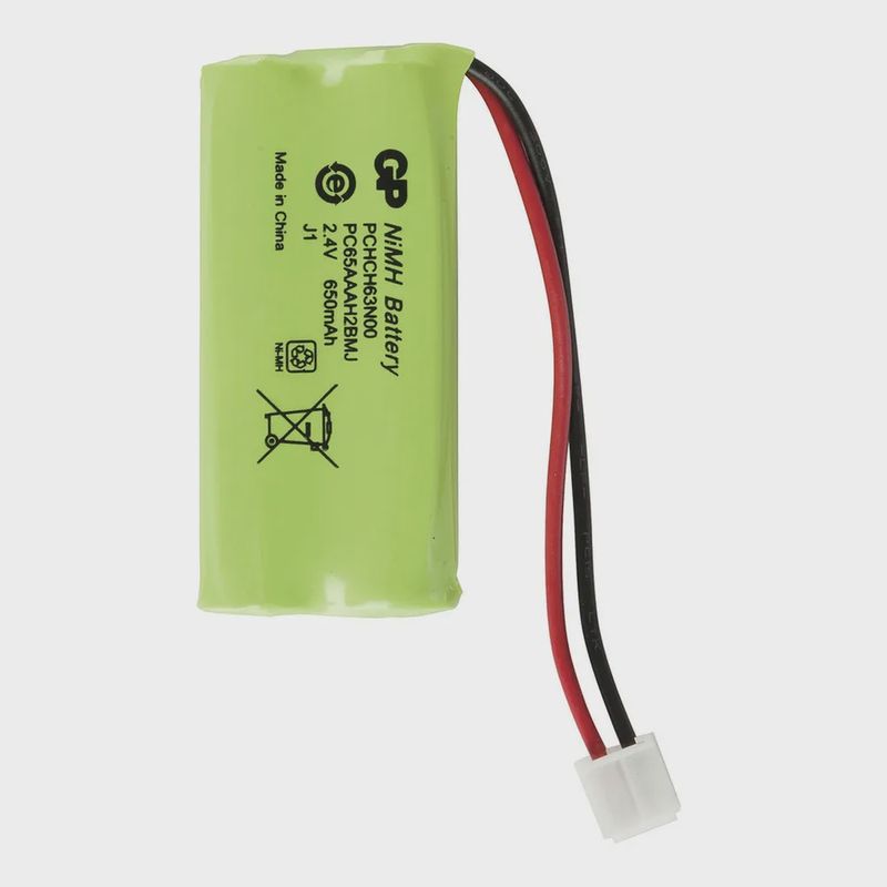 BATT TEL NIMH 2.4V 650MAH [UNIDEN] CTB96