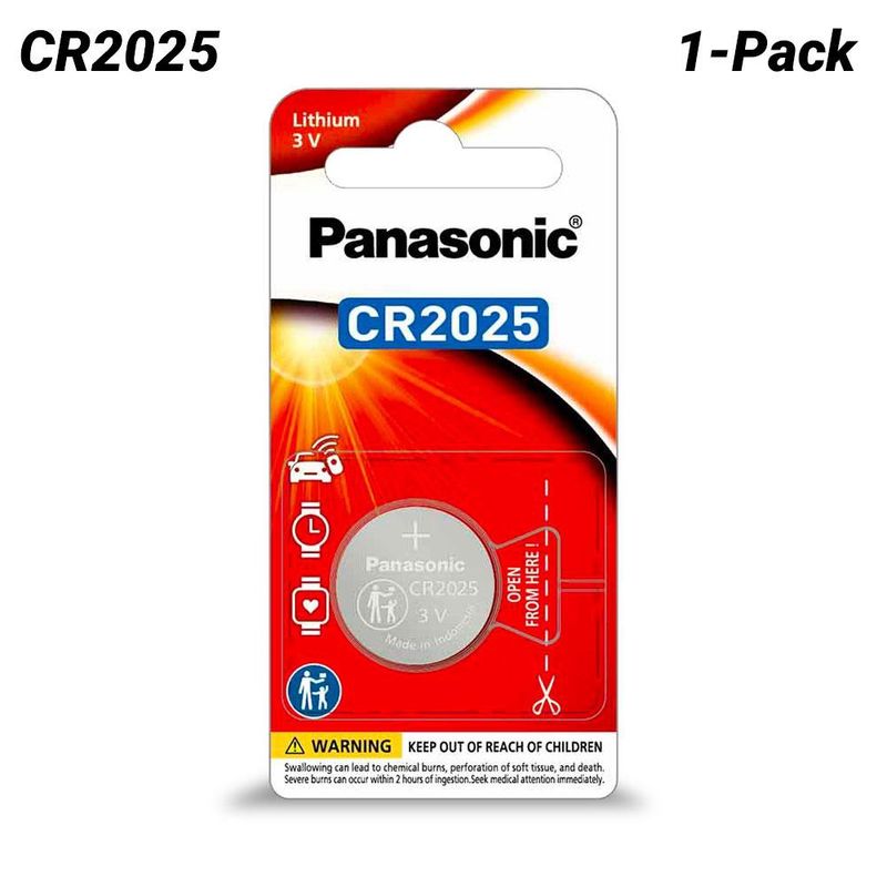 SB2942 - CR2025 PANASONIC BATT LITHIUM BUTTON 3V