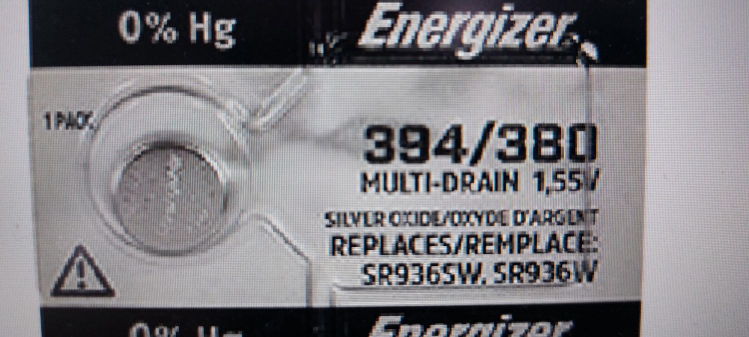 SR936SW Battery