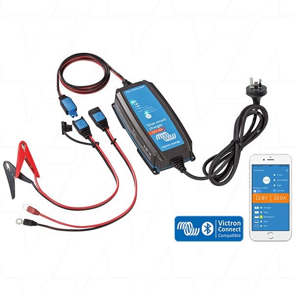 Victron Energy VECIP65-12/4 Blue Smart IP65s SLA/LiFePO4 charger 12V 4A