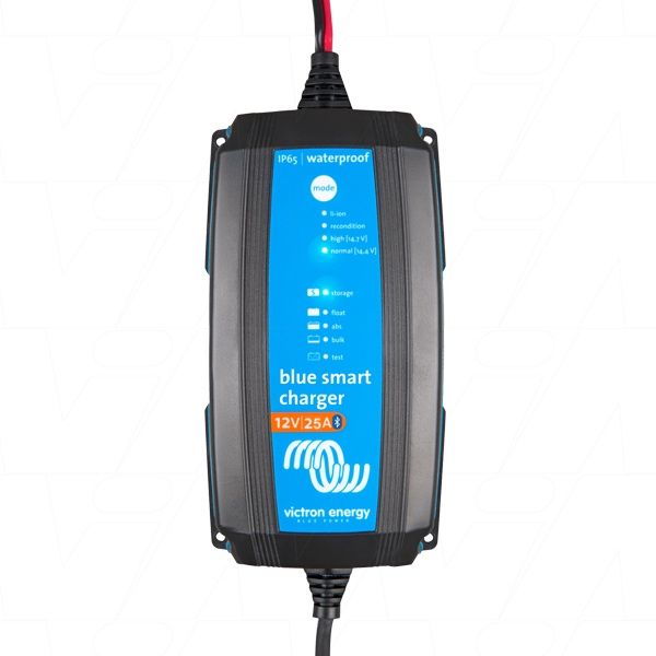 Victron Energy VECIP65-12/25 Blue Smart IP65 SLA/LiFePO4 charger 12V 25A