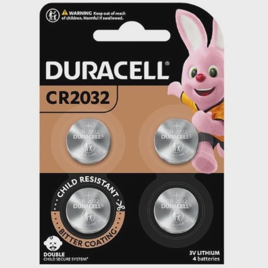 SB3017 DURACELL CR2032 PK4