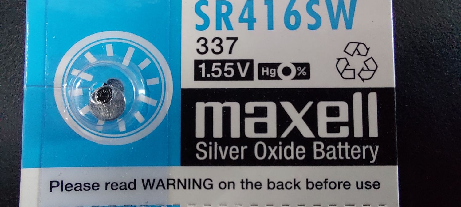 SR416SW Coin battery