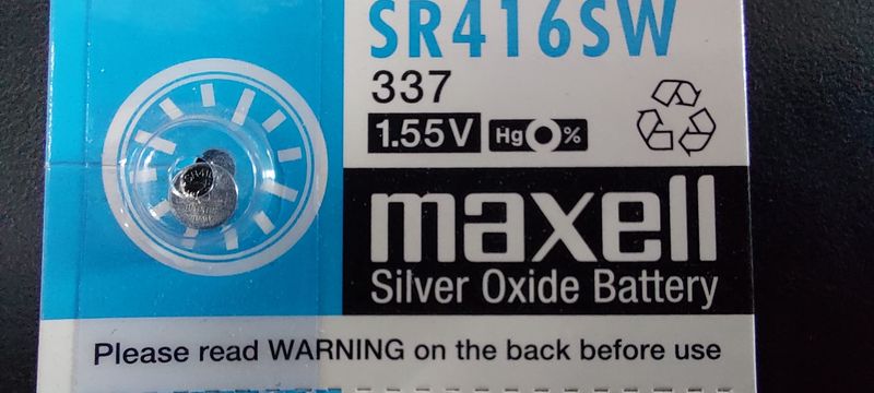SR416SW Coin battery