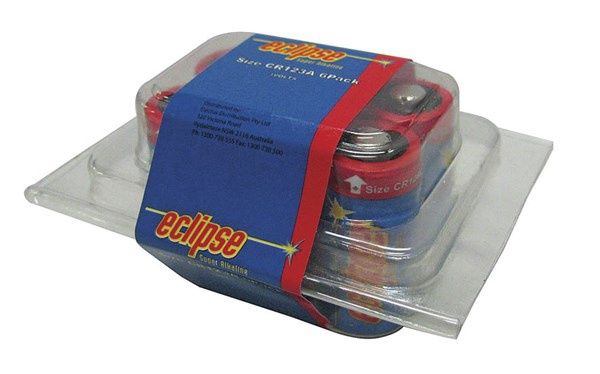 SB2324 - BATT LITH 3V CR123A CAMERA PK6