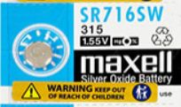 SR716 BUTTON BATTERY