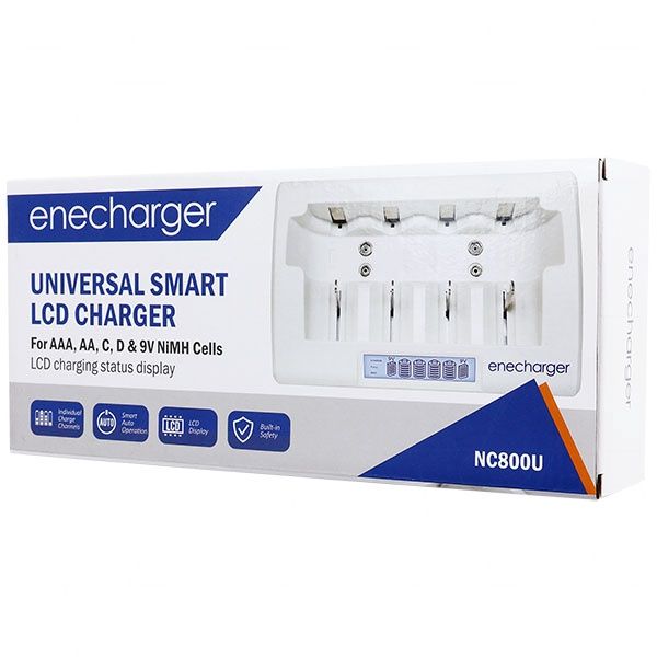 NC800U Smart LCD battery charger