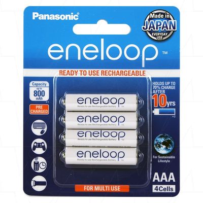 ENELOOP AAA PK4 1.2V 800Mah