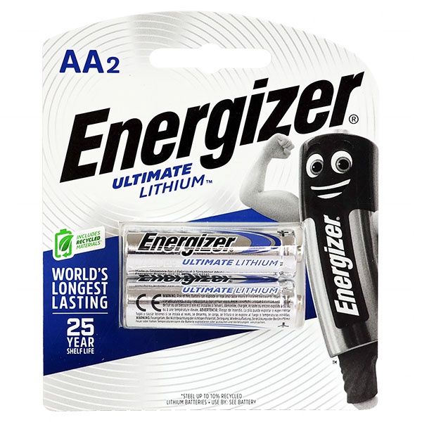 Energizer L91-BP2T Energizer Ultimate Lithium AA