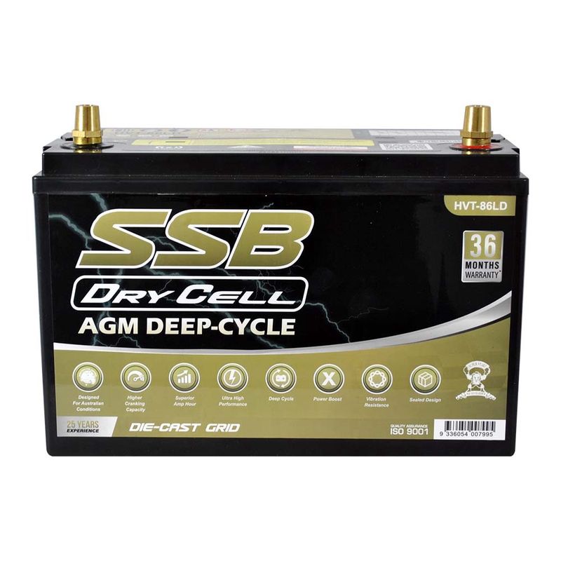 HVT-86LD - Ultra High Performance Dual Purpose AGM Battery