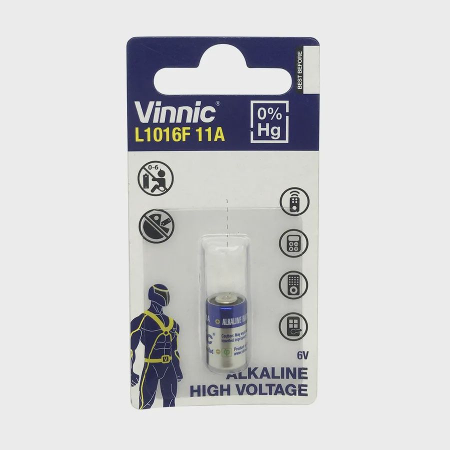 SB2421 - BATT ALK 6V L1016/11A 10.3X16.0MM
